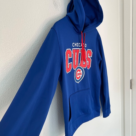 Chicago Cubs MLB Genuine Merchandise Hoodie Color Blue Size Medium - Picture 3 of 16